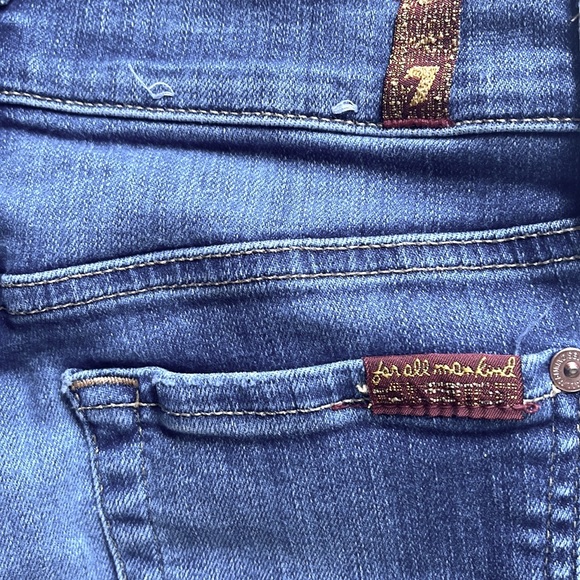 7 for all mankind the ankle skinny jeans - Picture 5 of 8